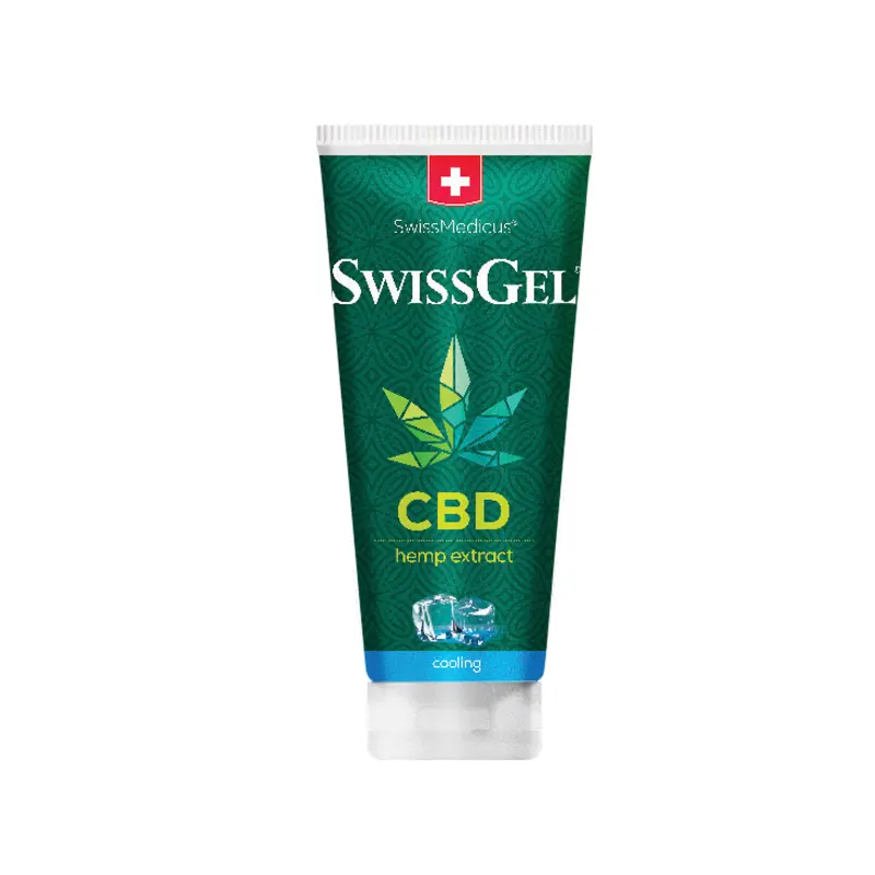 Swiss Medicus Swiss Gel Hemp Extract CBD Cooling Ψυκτική Κρέμα με εκχύλισμα CBD,  200ml