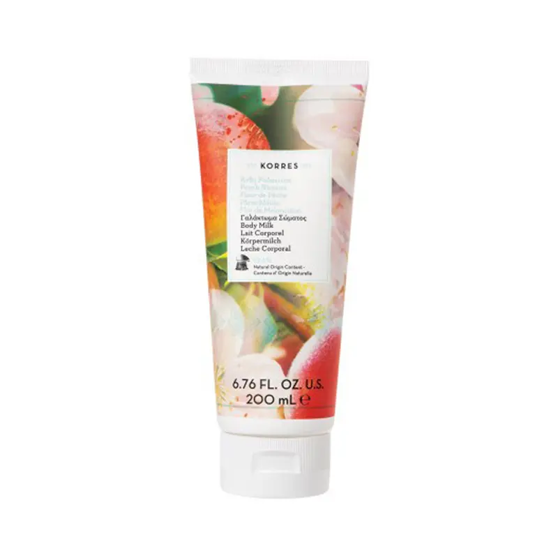 Korres Body Milk Άνθη Ροδακινιάς, Ενυδατικό Γαλάκτωμα Σώματος 200ml