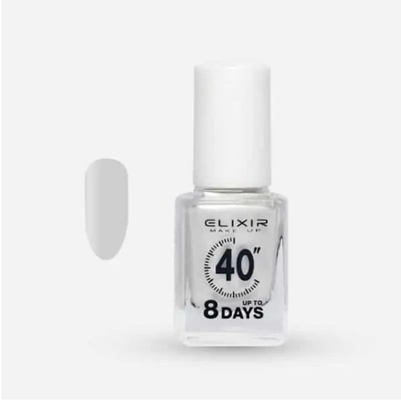 Elixir Βερνίκι 40″ & Up to 8 Days #005 (White Pearl)