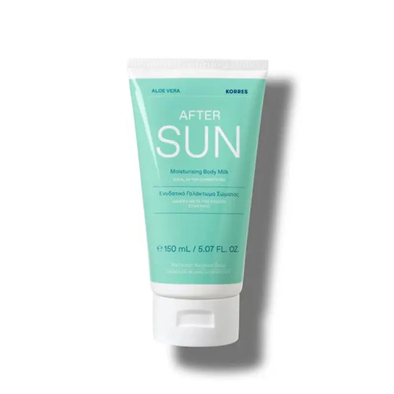 Korres After Sun Aloe Vera Ενυδατικό Γαλάκτωμα Σώματος, 150ml