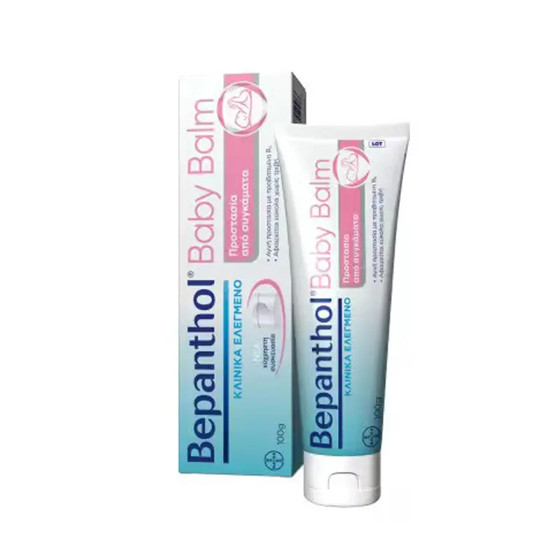 Bepanthol Baby Balm, Τριπλή Δράση για προστασία από συγκάματα, 100gr