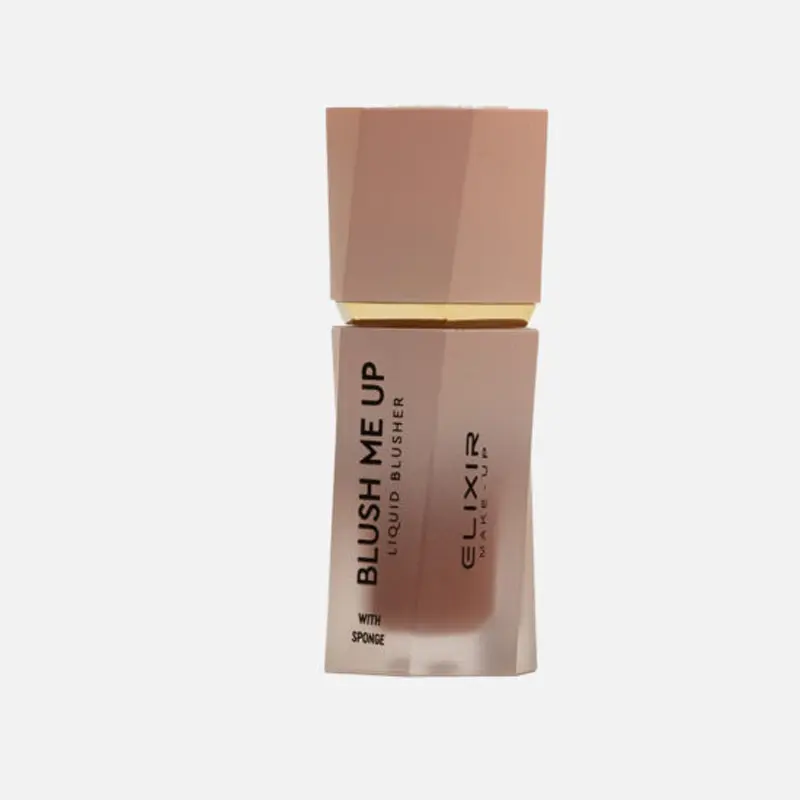 Elixir Blush Me Up Liquid Blusher #203,  Υγρό Ρουζ με Σφουγγαράκι