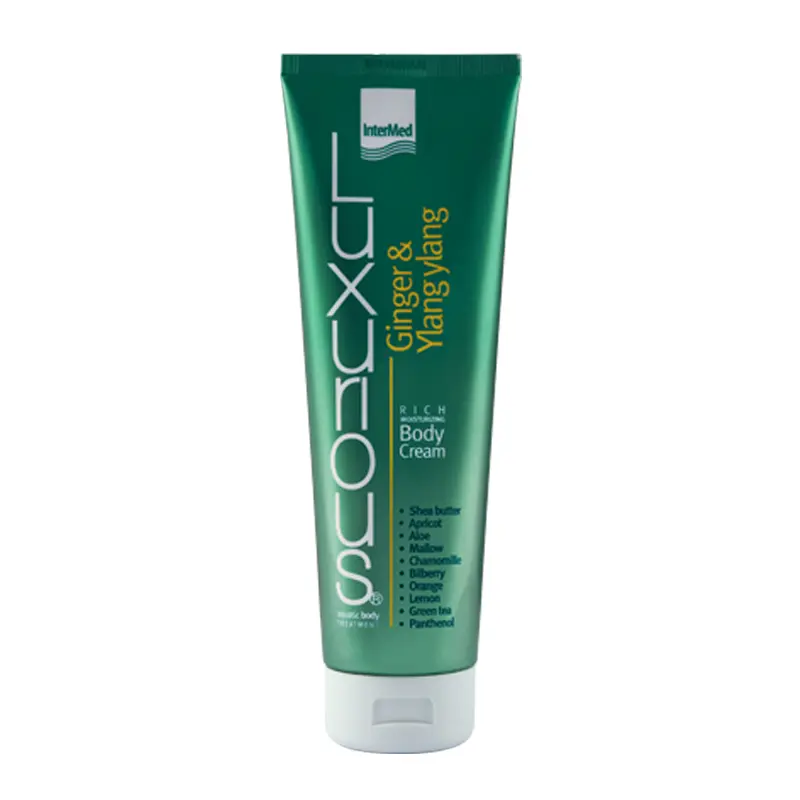 Luxurious Aquatic Body Treatment Moisturizing Body Cream Ginger & Ylang-Ylang, Ενυδατική Κρέμα Σώματος, 280ml