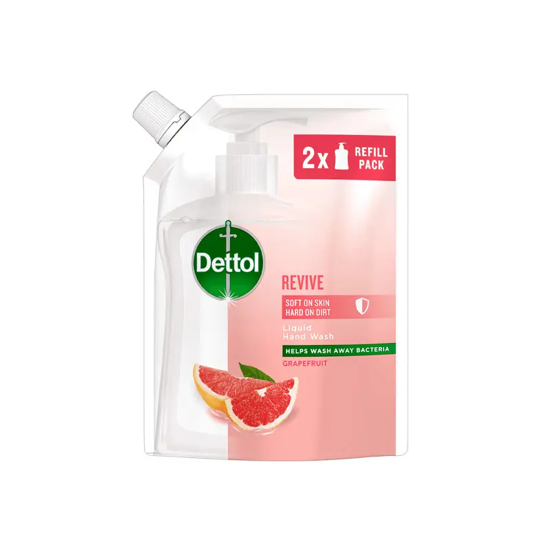 Dettol Κρεμοσάπουνο Χεριών Ανταλλακτικό Revive, Grapefruit, 500ml