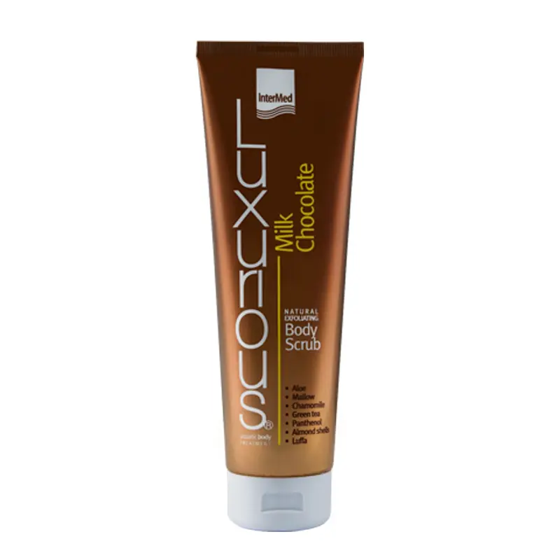 Luxurious Aquatic Body Treatment Natural Exfoliating Body Scrub Milk Chocolate, Scrub σώματος, 280ml
