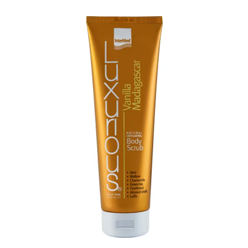 Luxurious Aquatic Body Treatment Natural Exfoliating Body Scrub Vanilla Madagascar, Scrub σώματος, 280ml