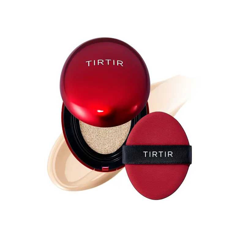 TIRTIR Mask Fit Red Cushion 17N Vanilla, Ένα cushion με υψηλή αντηλιακή προστασία , ελαφριά σύνθεση που παρέχει φυσική κάλυψη όλη την ημέρα, 18ml