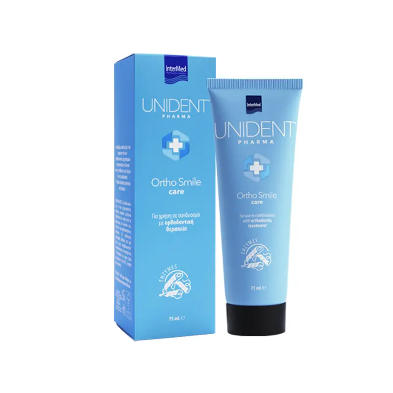 Unident Pharma Care Ortho Smile, Για χρήση σε συνδυασμό με την Ορθοδοντική Θεραπεία, 75ml