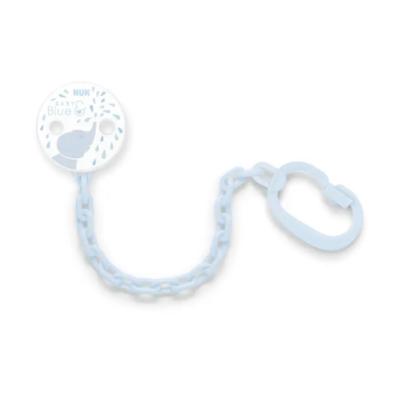 Nuk Αλυσίδα Πιπίλας Baby Blue, 1 τεμάχιο