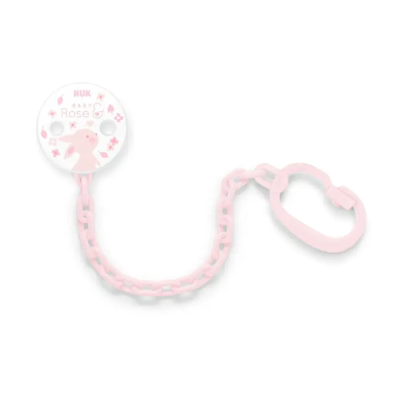 Nuk Αλυσίδα Πιπίλας Baby Rose, 1 τεμάχιο