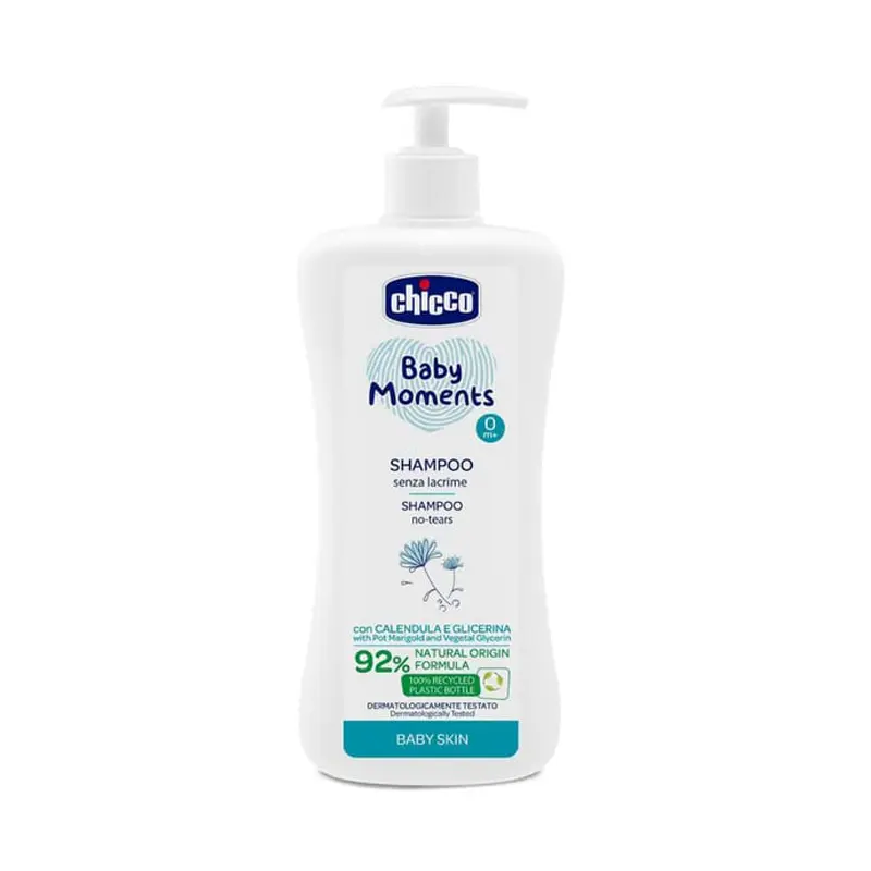 Chicco Baby Moments Shampoo, Σαμπουάν, 500ml