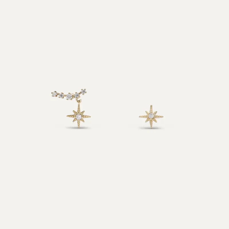 Verame Elsa Gold, Υποαλλεργικά Ατσάλινα Σκουλαρίκια