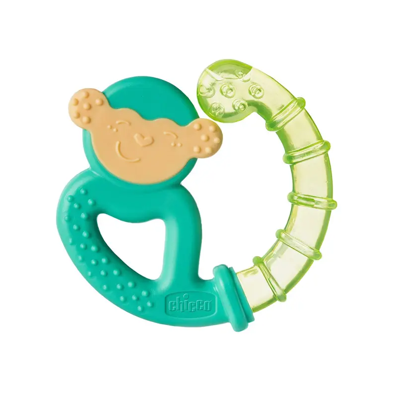Chicco Fresh Teether, Κρίκος Οδοντοφυΐας Σιλικόνη 4+ μηνών, Monkey
