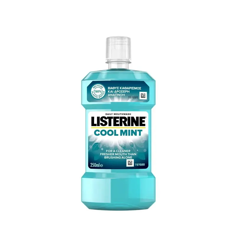 Listerine Cool Mint, Στοματικό Διάλυμα, 250ml
