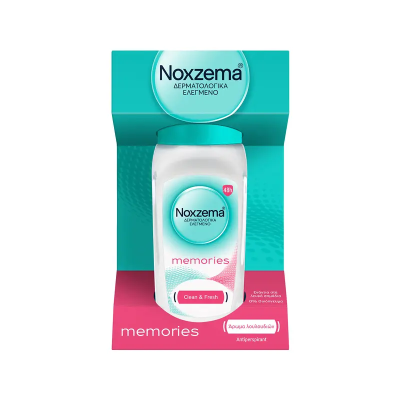 Noxzema Roll On Memories 0% Οινόπνευμα, 50ml