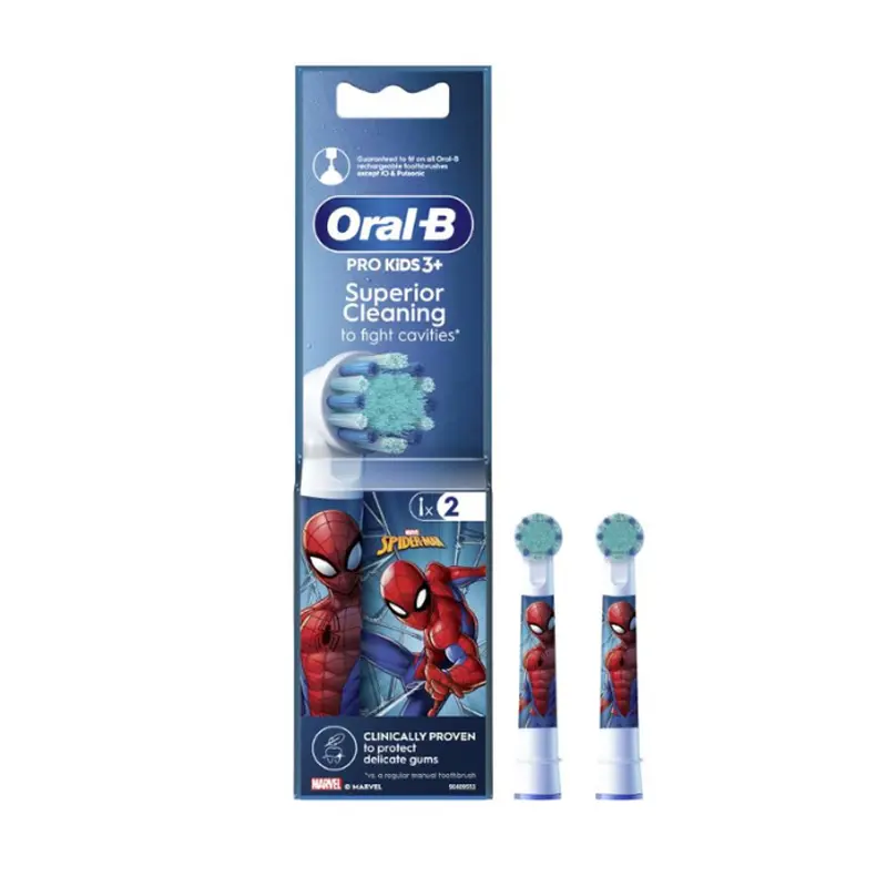Oral-B Ανταλλακτικά Kids Spiderman, 2 τεμάχια