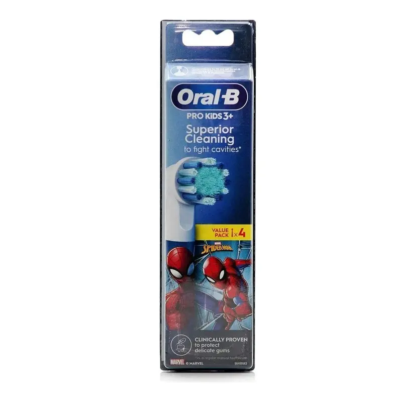 Oral-B Ανταλλακτικά Kids Spiderman, 4 τεμάχια
