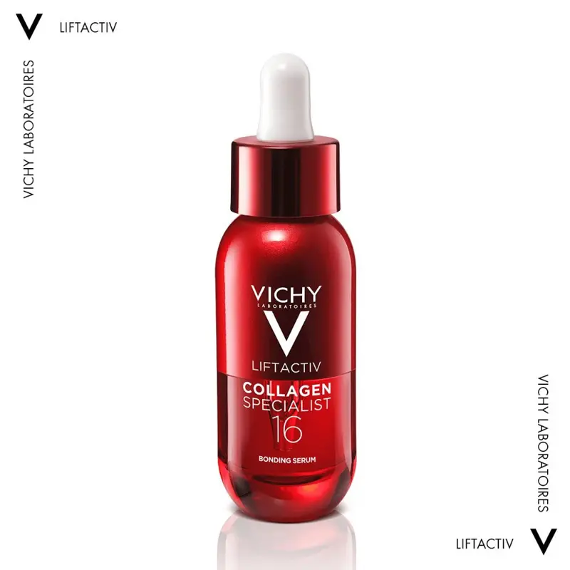 Vichy Liftactiv Collagen Specialist 16 Serum, Ενισχύει το κολλαγόνο και Διορθώνει 16 σημάδια γήρανσης, 30ml