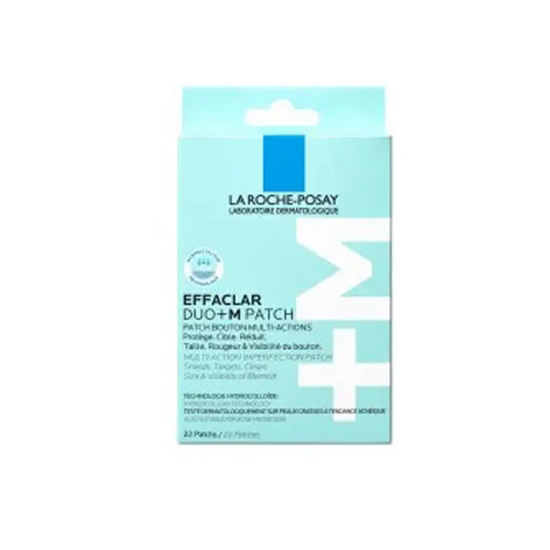 La Roche-Posay Effaclar Duo+M PATCH Αυτοκόλλητο Επίθεμα πολλαπλών δράσεων κατά των ατελειών, 22 τεμάχια