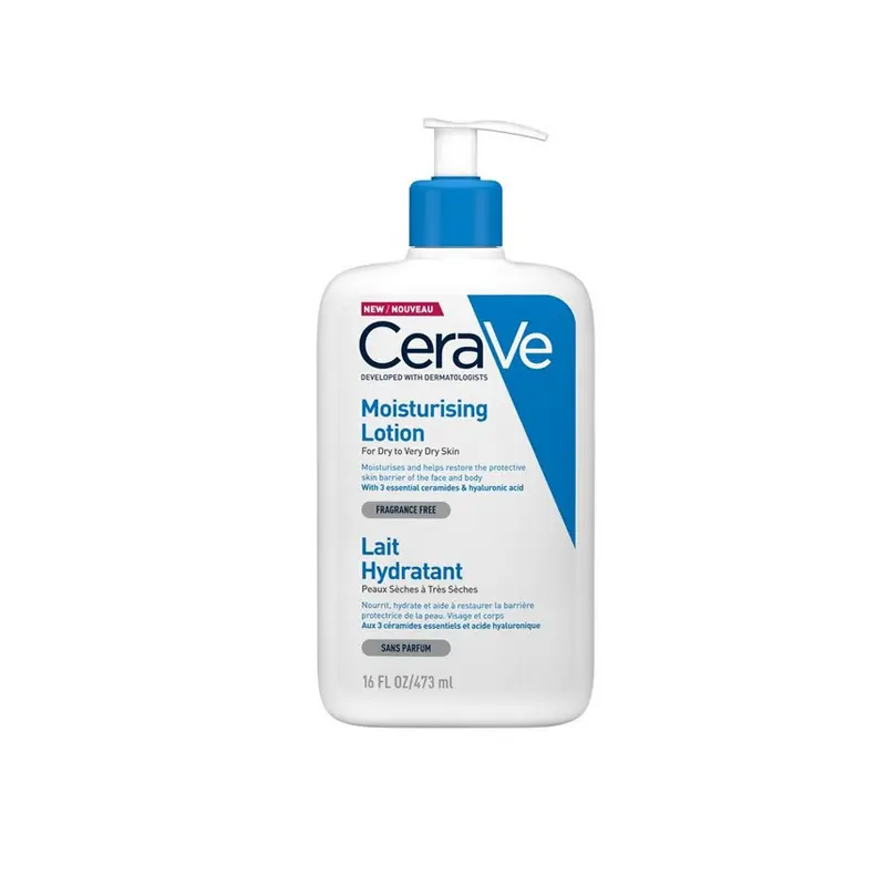 CeraVe Moisturising Lotion, Ενυδατικό Γαλάκτωμα Προσώπου και Σώματος με Ceramides και Υαλουρονικό Οξύ, 473ml