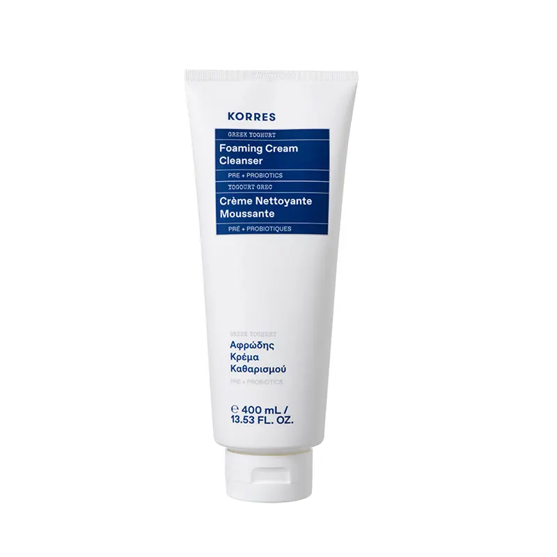 Korres Greek Yoghurt Αφρώδης Κρέμα Καθαρισμού Προσώπου, 400ml