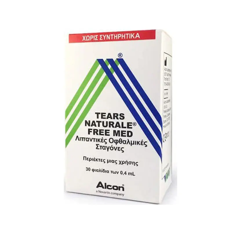 Alcon Tears Naturale Free Med, 30 μονοδόσεις x 0.4ml