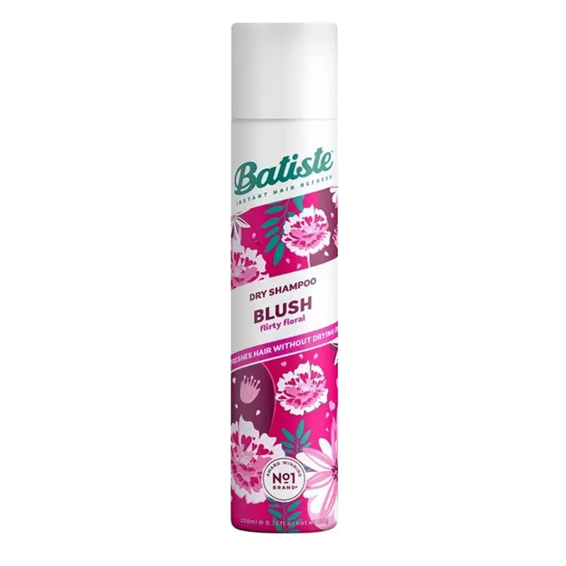 Batiste Dry Shampoo Blush Flirty Floral, Ξηρό Σαμπουάν για όγκο και λάμψη, 200ml
