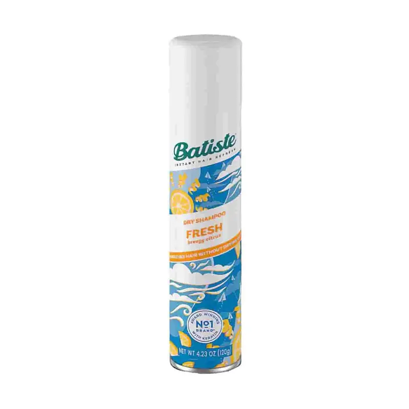 Batiste Dry Shampoo Fresh breezy citrus, Ξηρό Σαμπουάν για όγκο και λάμψη, 200ml