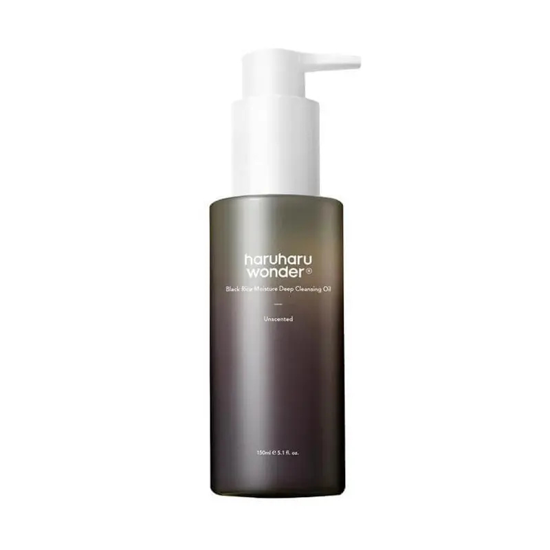 Haruharu Wonder Black Rice Moisture Deep Cleansing Oil. Καθαριστικό Έλαιο Προσώπου με μαύρο ρύζι, 150ml