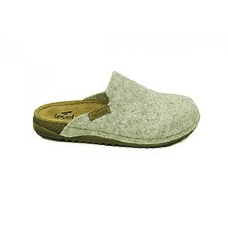 Level Anatomic Γυναικεία παντόφλα μονόχρωμη 4057, Beige