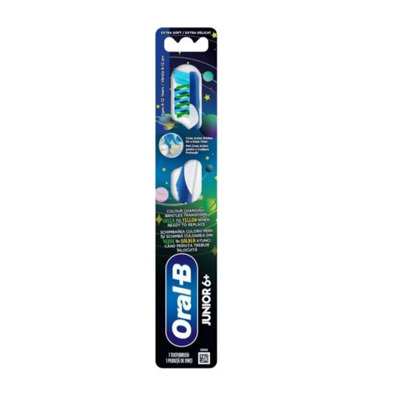 Oral -B Junior 6+ Οδοντόβουρτσα Extra Soft, 1 τεμάχιο