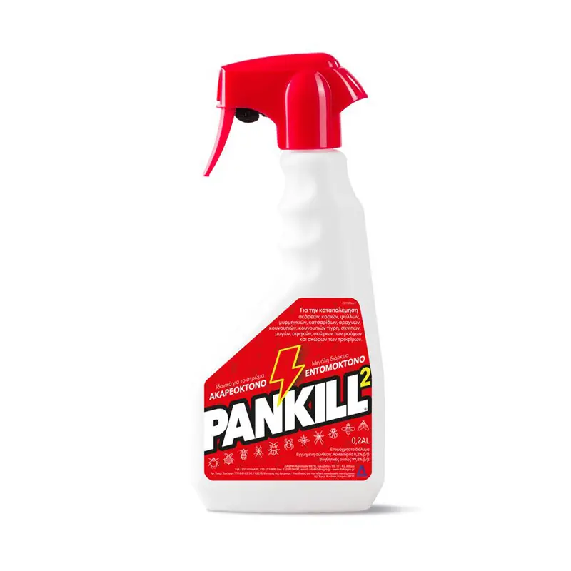 ΔΑΦΝΗ Biocides Pankill 2, Ακαρεοκτόνο / Εντομοκτόνο γενικής χρήσης, 500cc