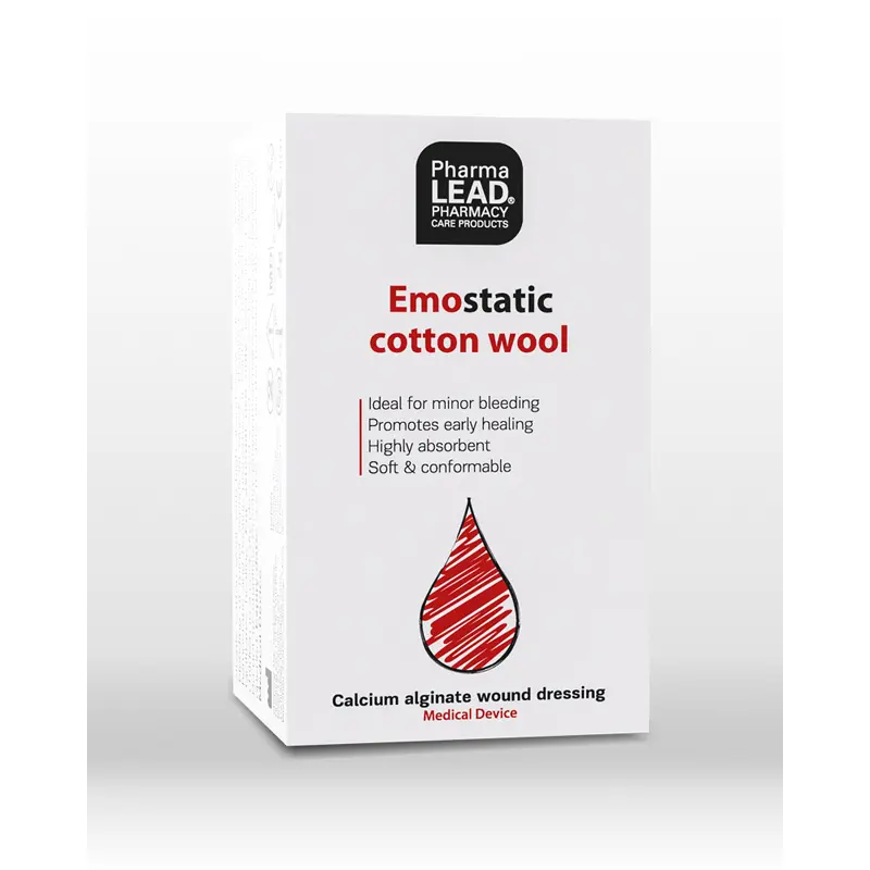 Pharmalead Emostatic Cotton Wool, Αιμοστατικό Βαμβάκι, 2gr