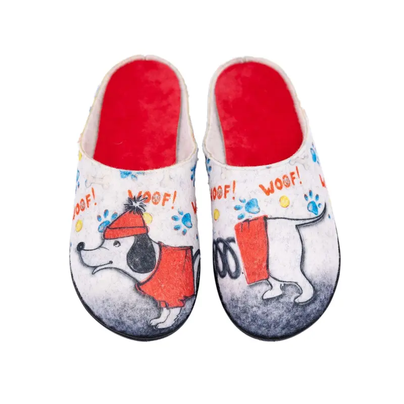 SaveYourFeet Γυναικεία ανατομική παντόφλα 3032, Red