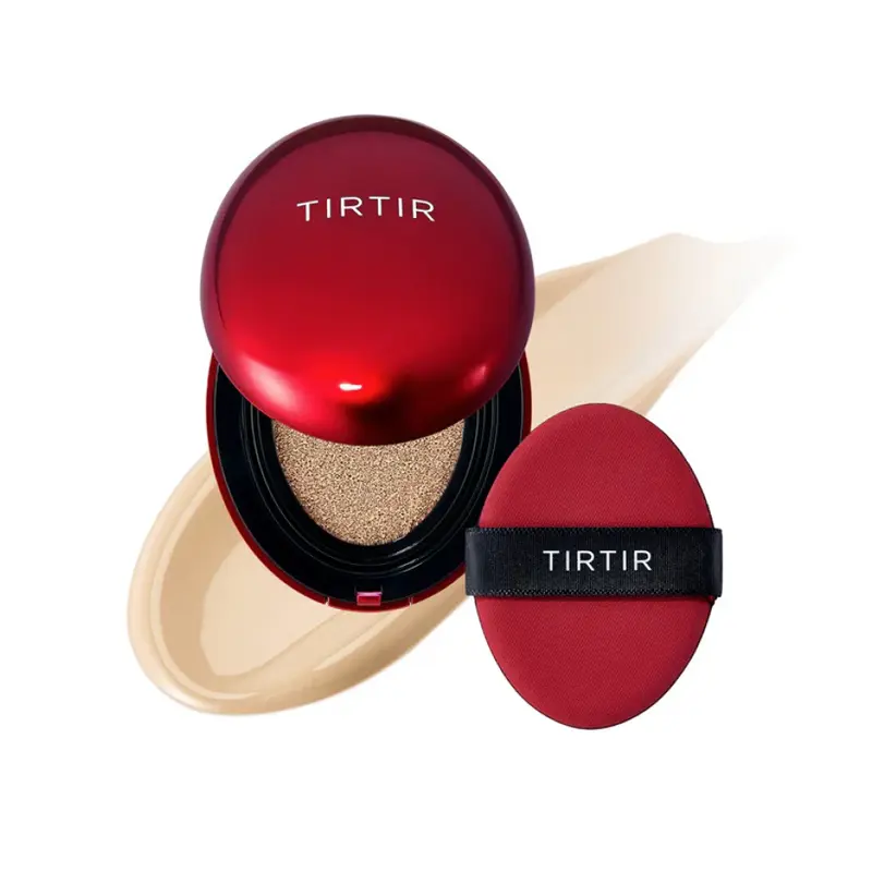 TIRTIR Mask Fit Red Cushion 21W Natural Ivory, Ένα cushion με υψηλή αντηλιακή προστασία , ελαφριά σύνθεση που παρέχει φυσική κάλυψη όλη την ημέρα, 18ml