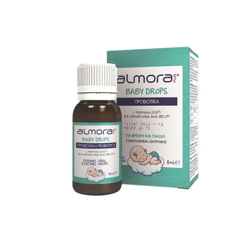 Almora Baby Drops, Προβιοτικά για βρέφη και παιδιά, 8ml
