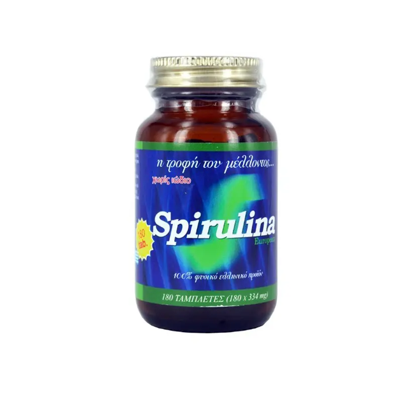 Algae Bio Spirulina, Σπιρουλίνα Νιγρίτας, 180 δισκία