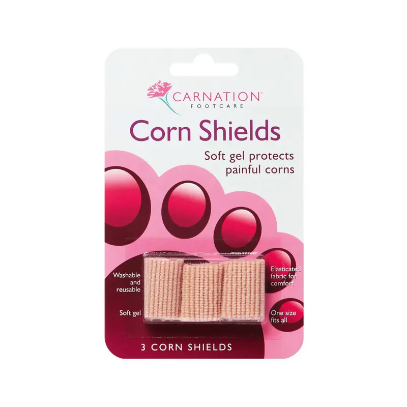 Carnation Corn Shields, Απορρόφηση κραδασμών και μείωση τριβών, 3 τεμάχια