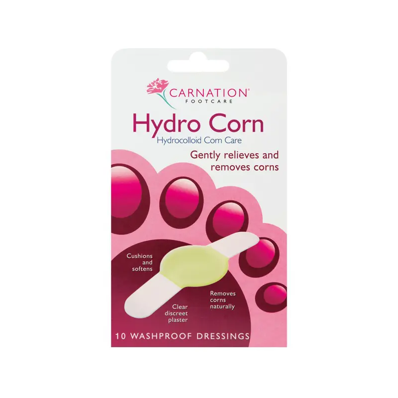 Carnation Hydrocolloid Corn Care, Γρήγορη Ανακούφιση από τον κάλο, 10 τεμάχια