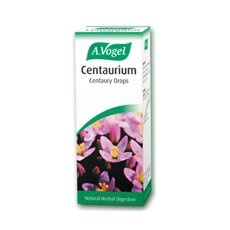 A. Vogel Centaurium Drops, Φυτικό συμπλήρωμα διατροφής για την ενίσχυση της φυσιολογικής διαδικασίας της πέψης και την υποστήριξη της φυσιολογικής λειτουργίας του εντέρου, 50ml