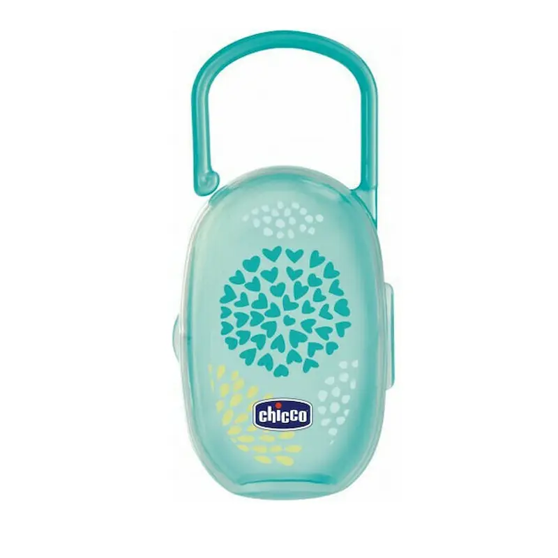 Chicco Θήκη για 2 πιπίλες, Mint