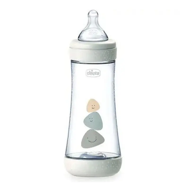 Chicco Μπιμπερό Πλαστικό Perfect 5, 4+ Μηνών, ΜΠΕΖ, 300ML
