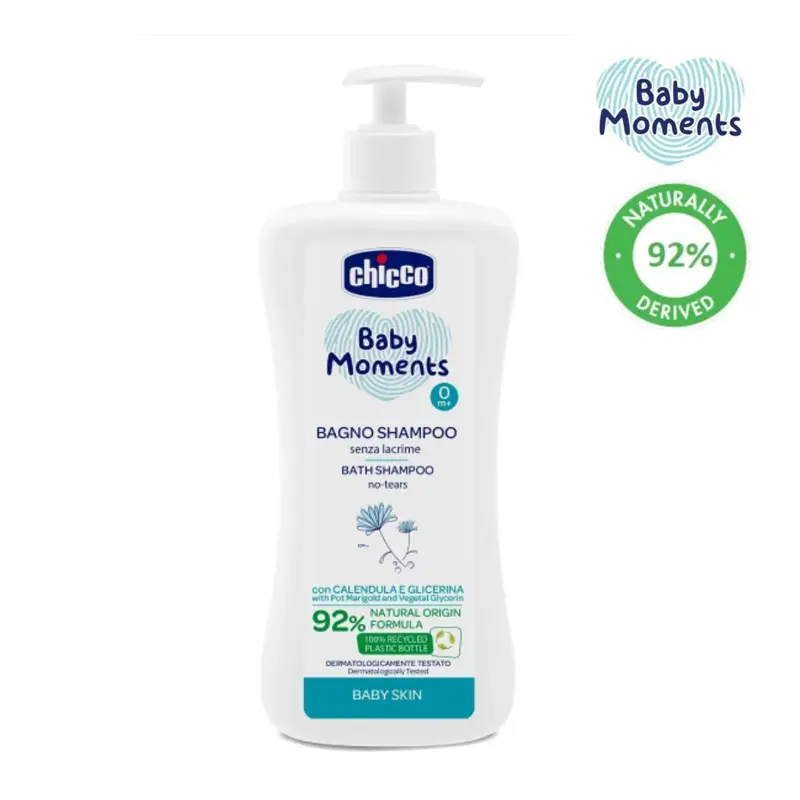 Chicco Baby Moments Σαμπουάν & Αφρόλουτρο, 500ml