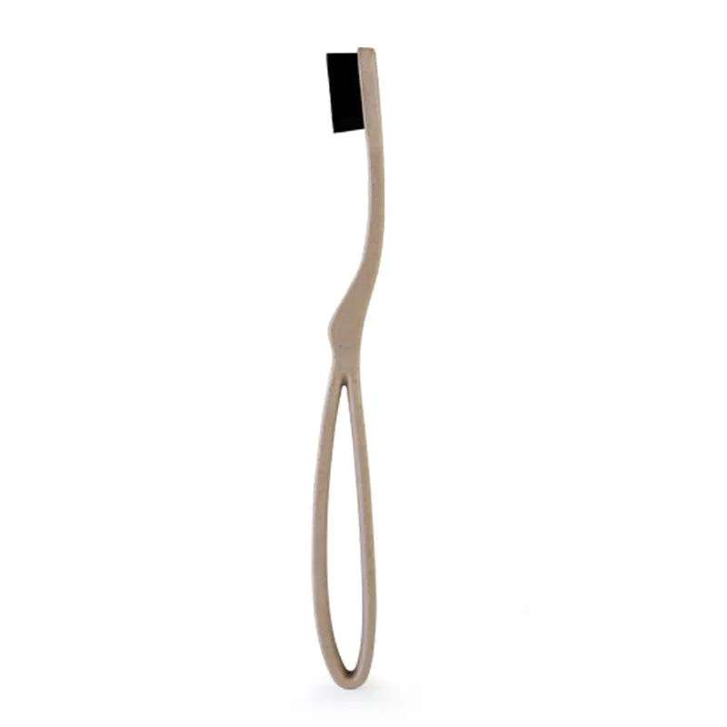 Intermed Professional eco Ergonomic Toothbrush, Οδοντόβουρτσα με λαβή από φλοιό ρυζιού, Medium