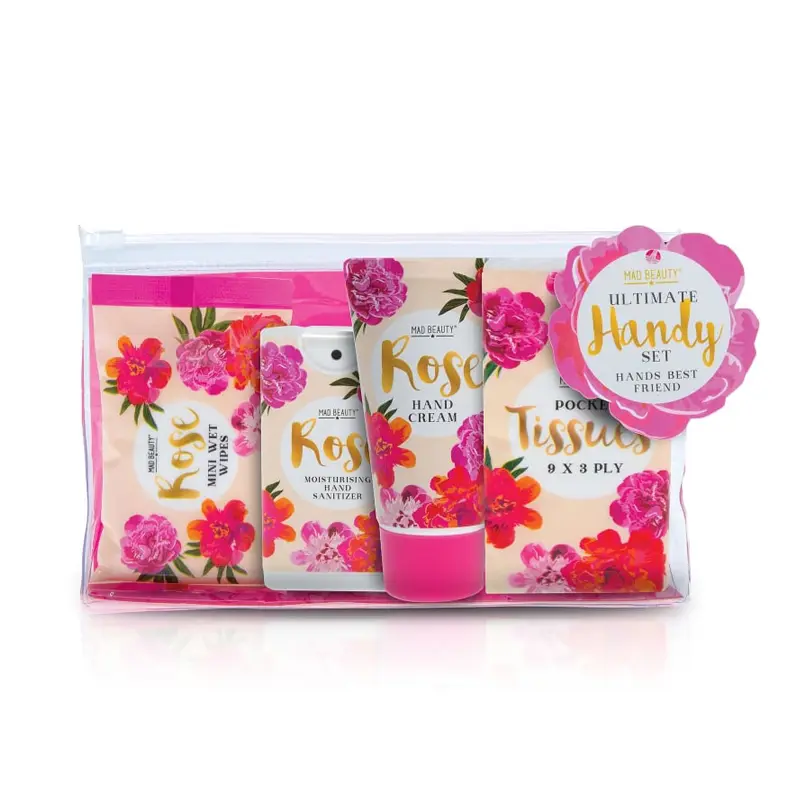 Mad Beauty Ultimate Handy Set Rose, 4 τεμάχια