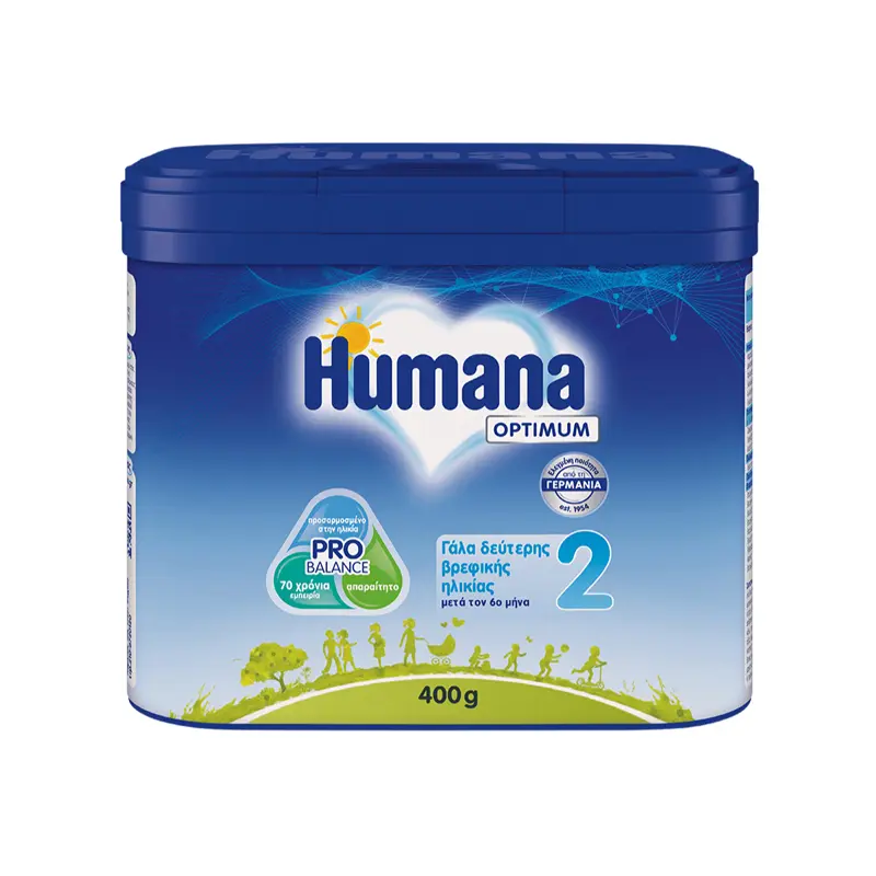 Humana 2 Optimum My Pack, Μετά τον 6ο μήνα, 400g