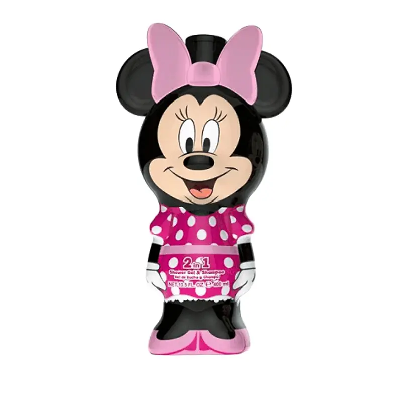 Disney Minnie Mouse Shampoo & Shower Gel 2 in 1 (2D) Παιδικό Σαμπουάν & Αφρόλουτρο, 400ml