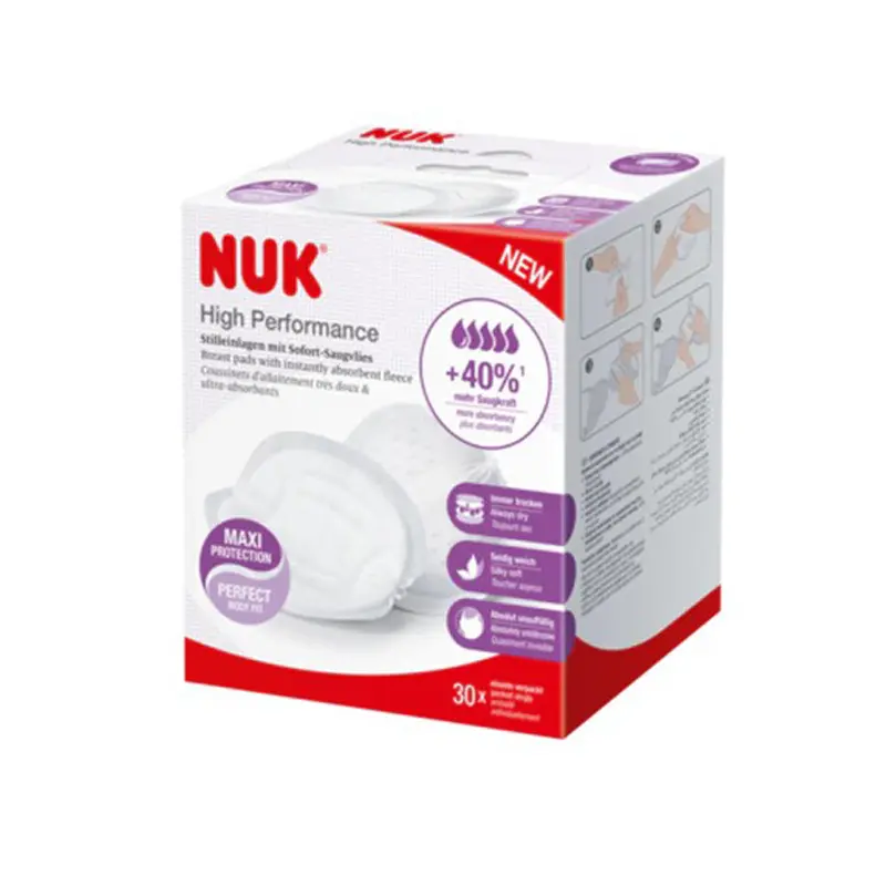 NUK Επιθέματα Στήθους High Performance, 30 τεμάχια