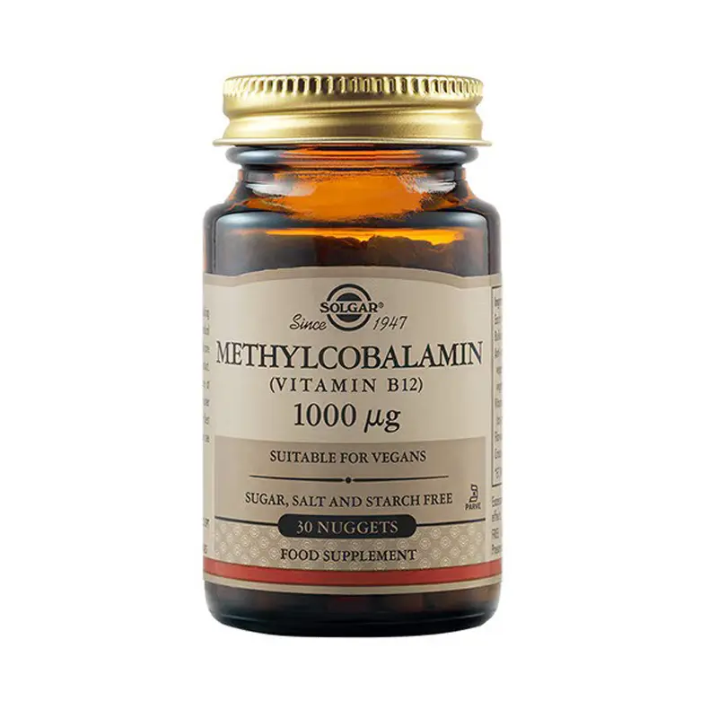 Solgar Methylcobalamin (Vitamin B12), 30 υπογλώσσια δισκία