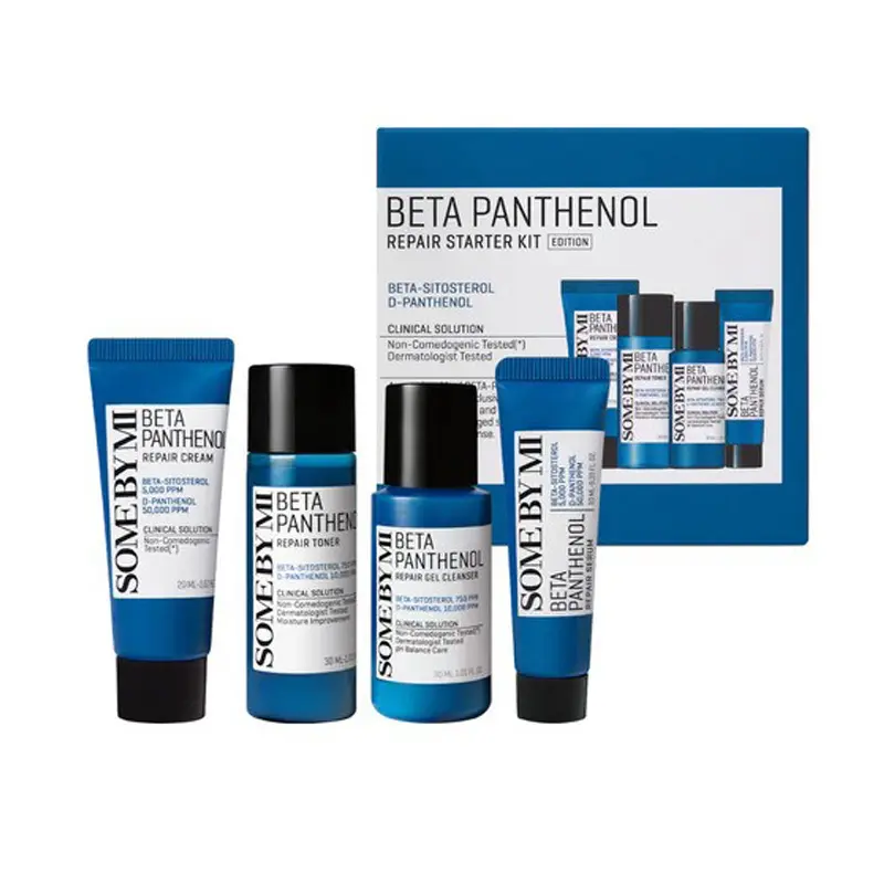 Some By Mi, Beta Panthenol Repair Starter Kit, Σετ 4 προϊόντων για ανάπλαση